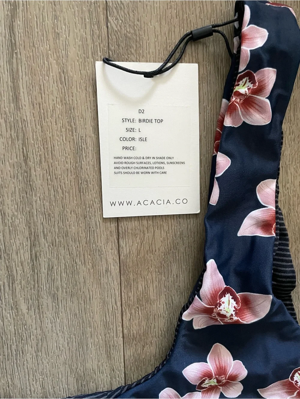 acacia swimwear new tags